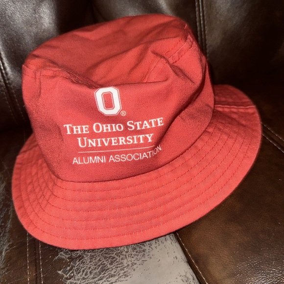 Ohio State Buckeyes Script Alumni Bucket Hat Shade Cap - Picture 2 of 3
